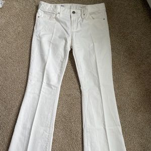 Gap 1969 Womens White Bootcut Jeans